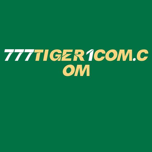 Logo da 777TIGER1COM